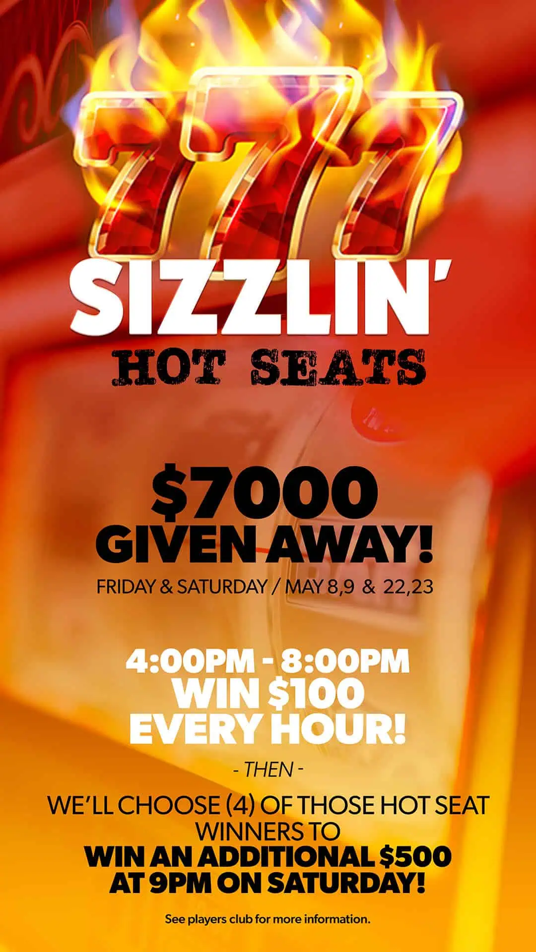 Sizzlin Hot Seats